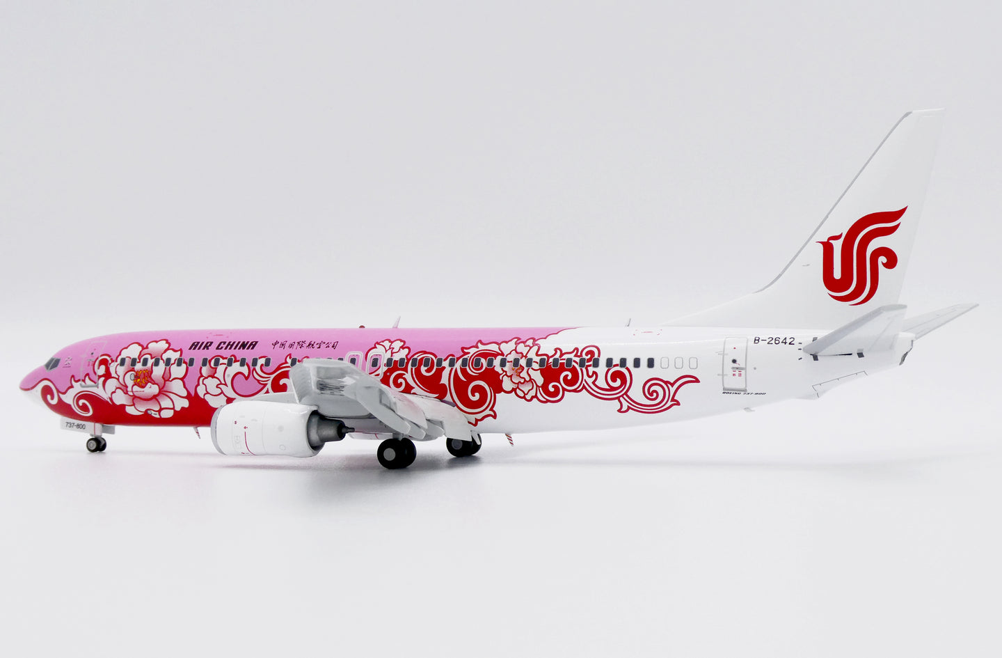 JC WINGS B737-800 AIR CHINA "RED PEONY" REG: B-2642