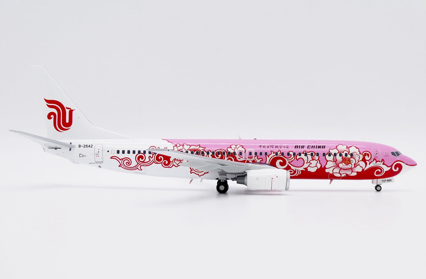 JC WINGS B737-800 AIR CHINA "RED PEONY" REG: B-2642