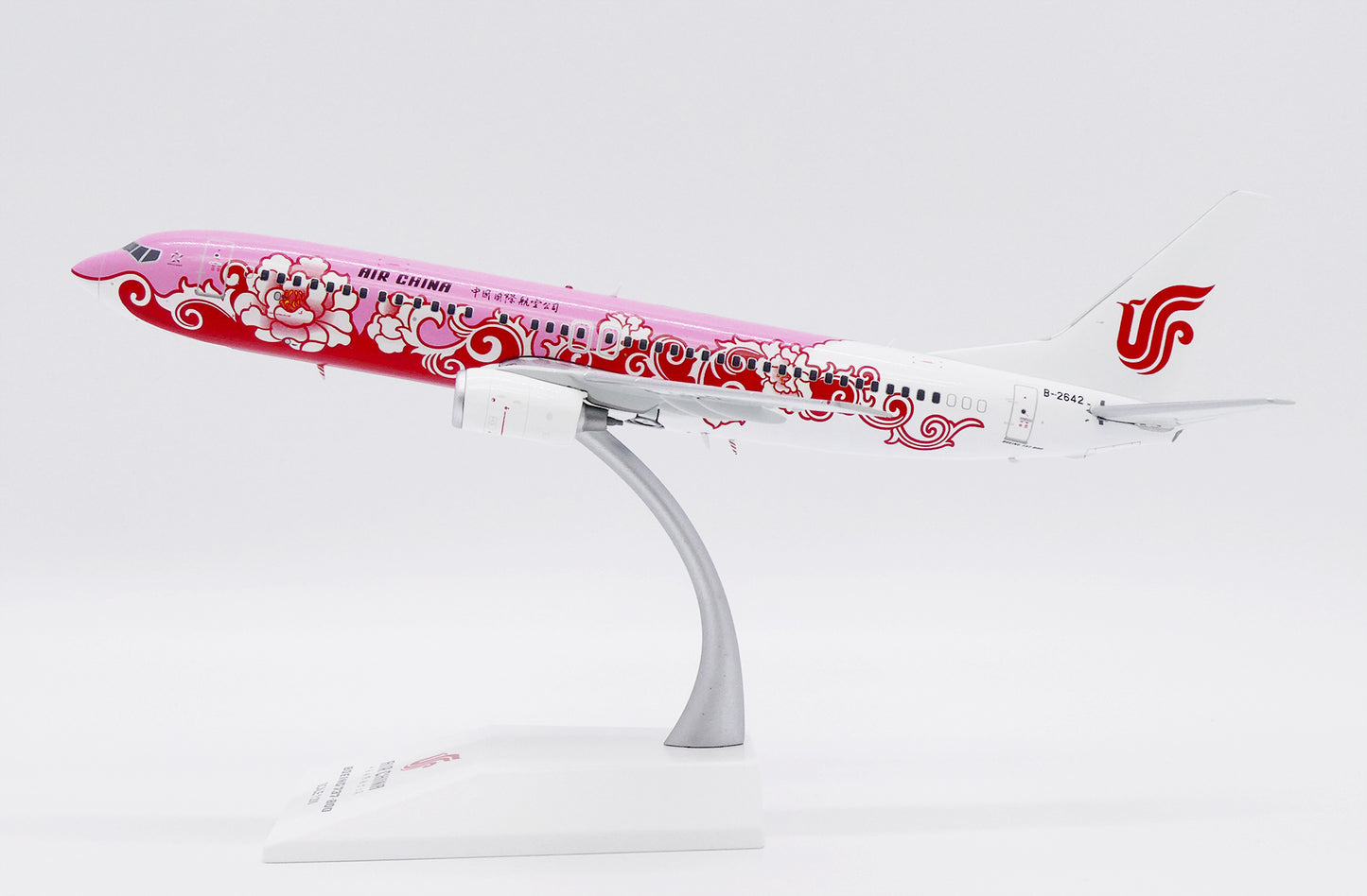JC WINGS B737-800 AIR CHINA "RED PEONY" REG: B-2642