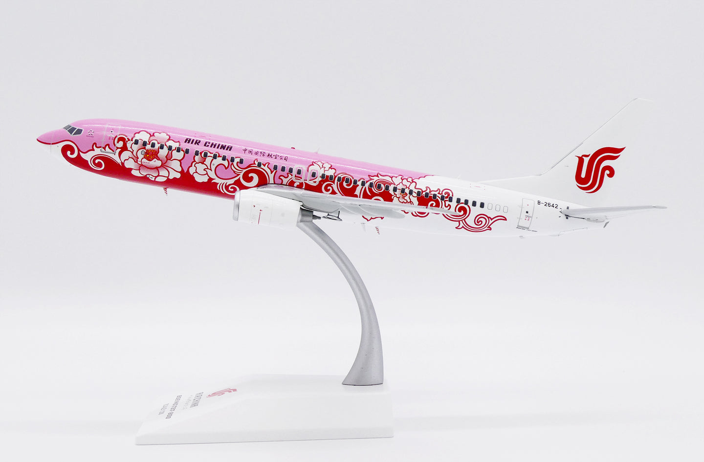 JC WINGS B737-800 AIR CHINA "RED PEONY" REG: B-2642