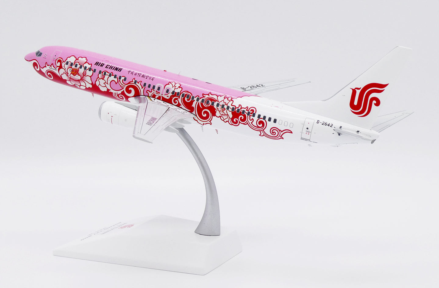 JC WINGS B737-800 AIR CHINA "RED PEONY" REG: B-2642