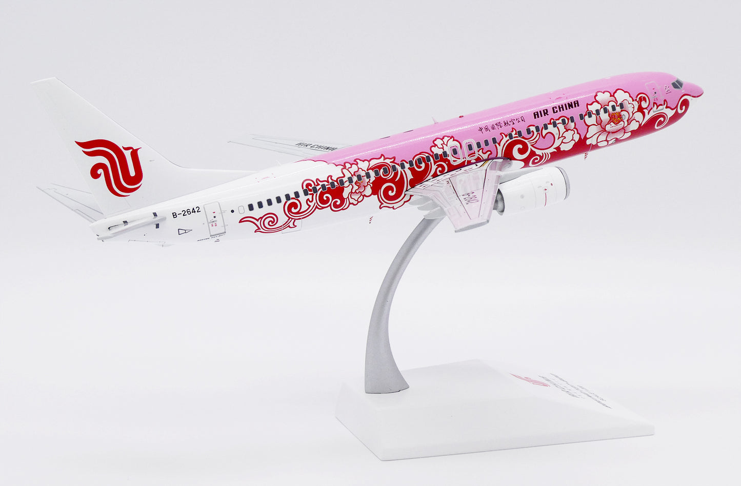 JC WINGS B737-800 AIR CHINA "RED PEONY" REG: B-2642