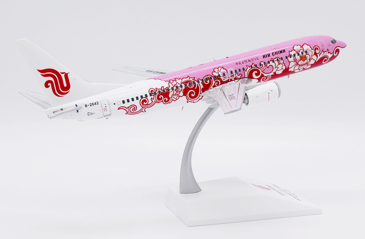 JC WINGS B737-800 AIR CHINA "RED PEONY" REG: B-2642