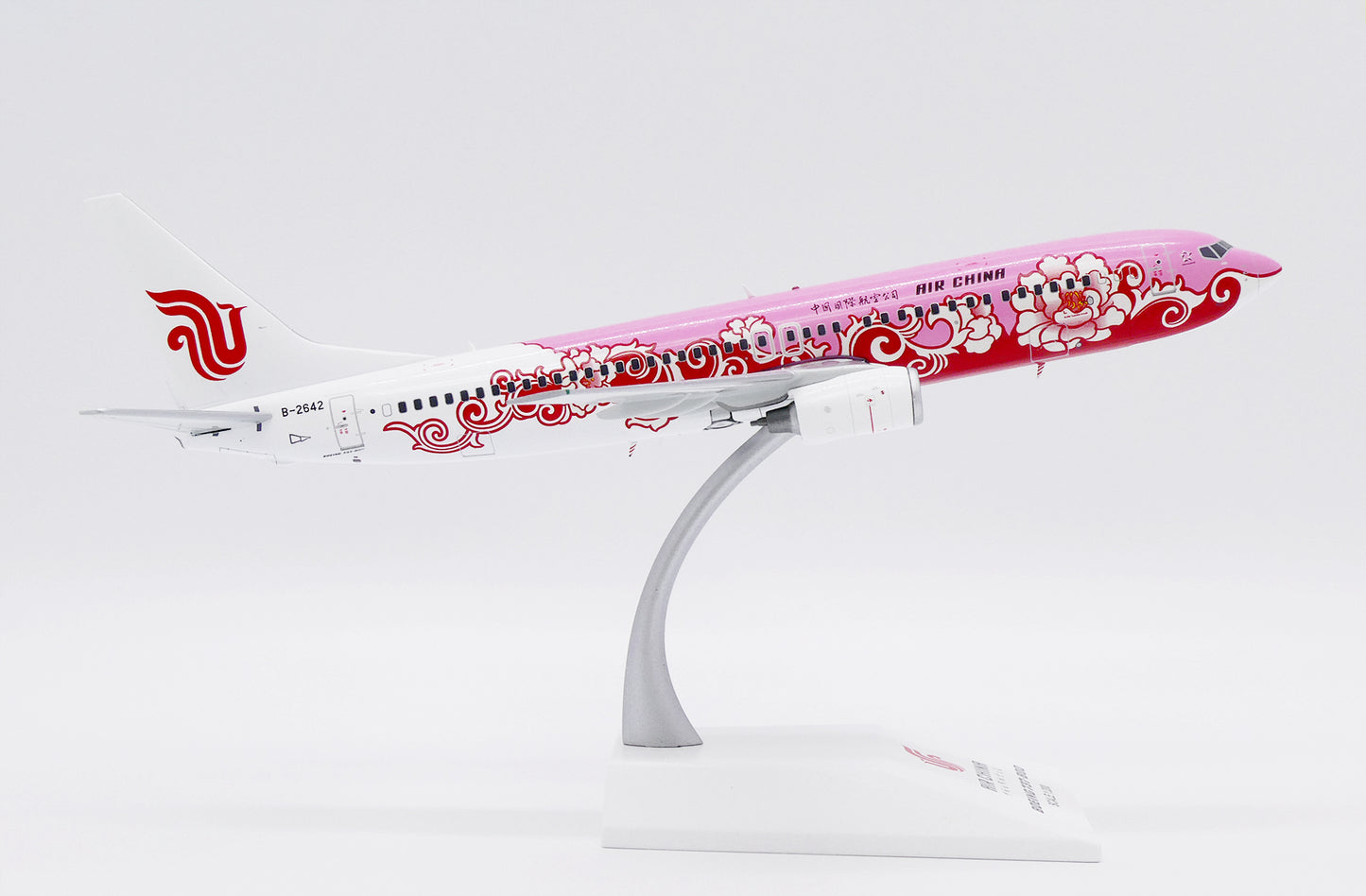 JC WINGS B737-800 AIR CHINA "RED PEONY" REG: B-2642