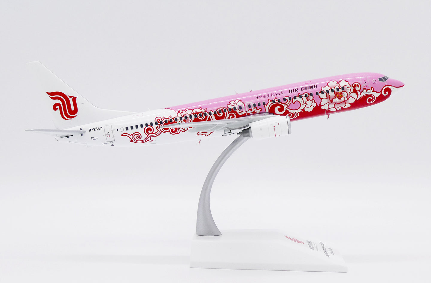 JC WINGS B737-800 AIR CHINA "RED PEONY" REG: B-2642