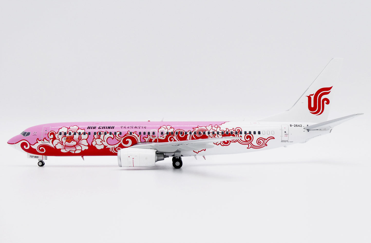 JC WINGS B737-800 AIR CHINA "RED PEONY" REG: B-2642