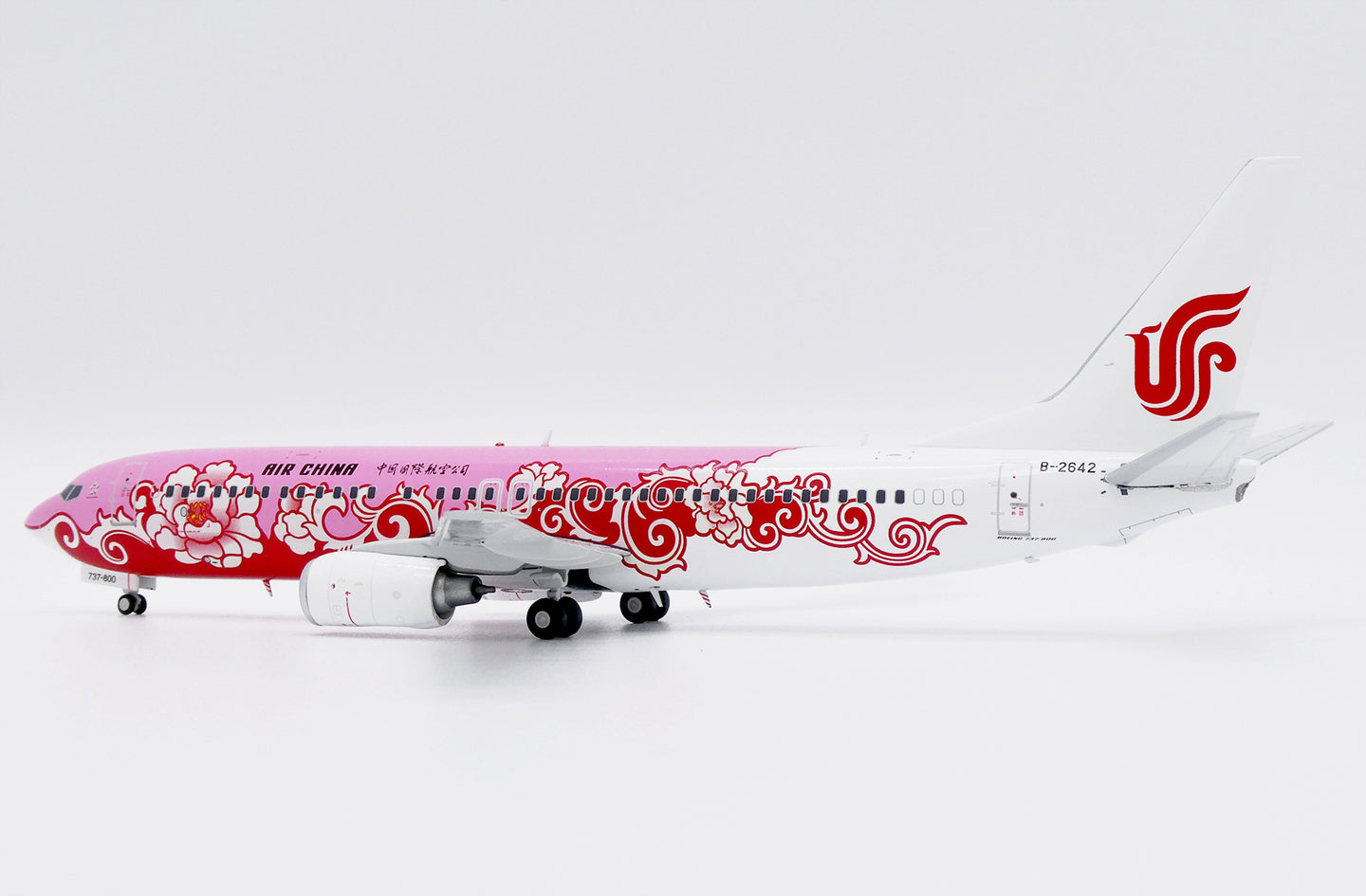 JC WINGS B737-800 AIR CHINA "RED PEONY" REG: B-2642
