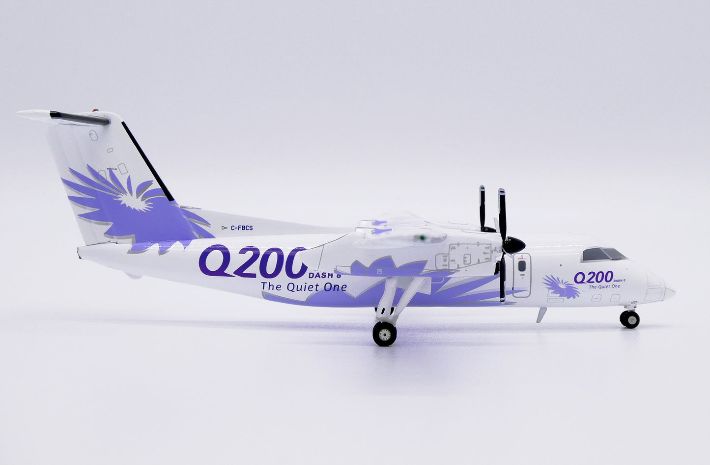 JC WINGS CANADA DASH 8-Q200 HOUSE COLOUR "THE QUIET ONE" REG: C-FBCS