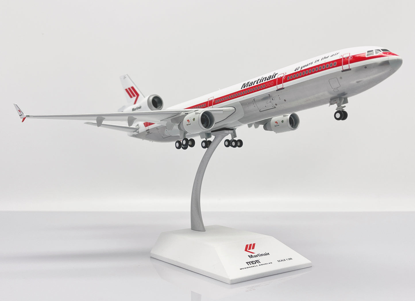 JC WINGS MD-11(CF) MARTINAIR "40 YEARS IN THE AIR" (POLISHED) REG: PH-MCT