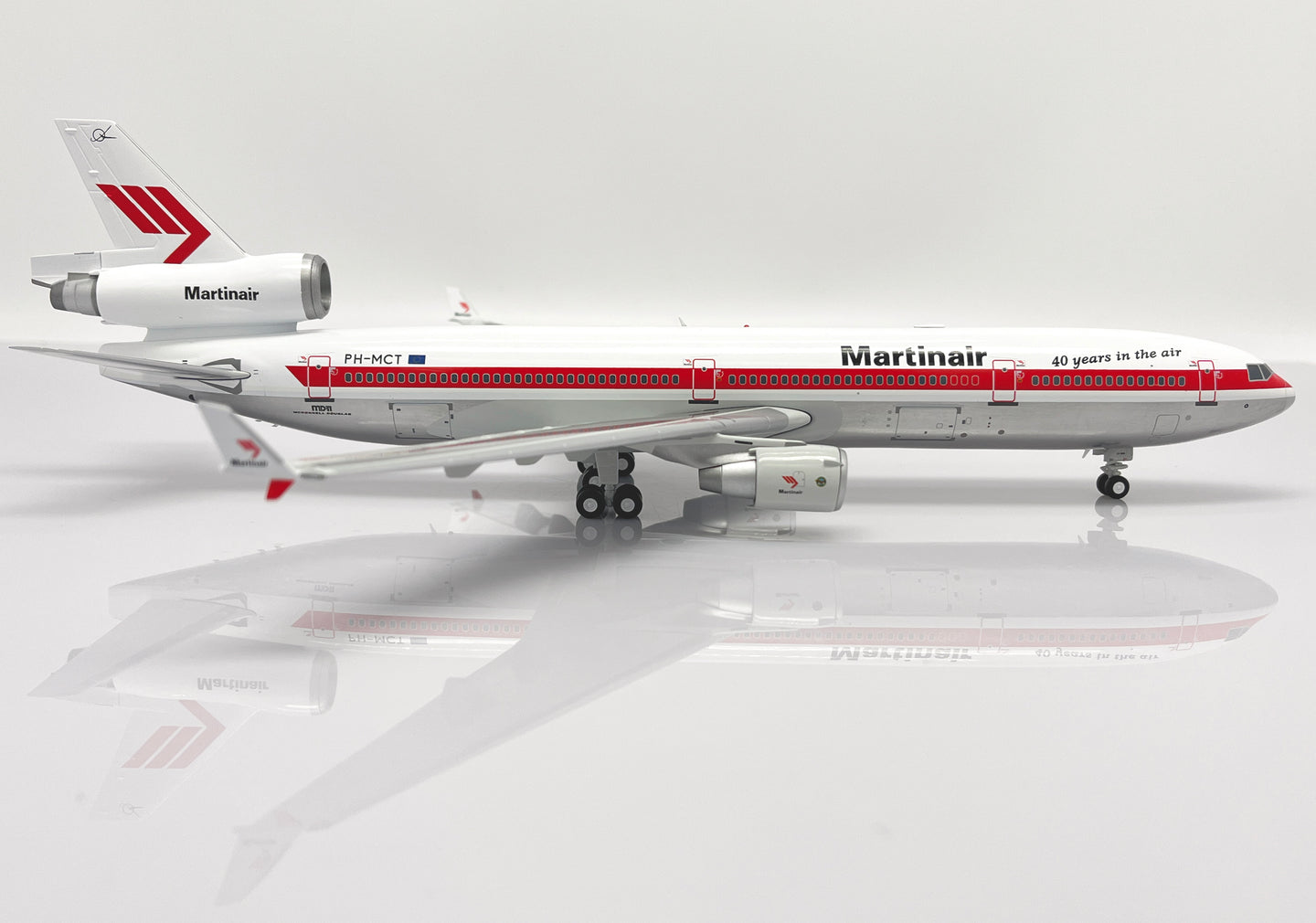 JC WINGS MD-11(CF) MARTINAIR "40 YEARS IN THE AIR" (POLISHED) REG: PH-MCT