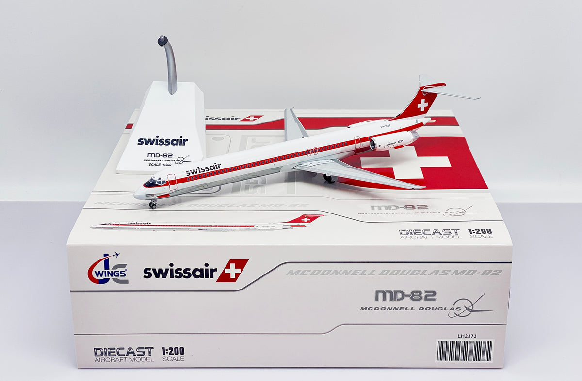 JC WINGS MD-82 SWISSAIR (POLISHED) REG: PH-MBZ