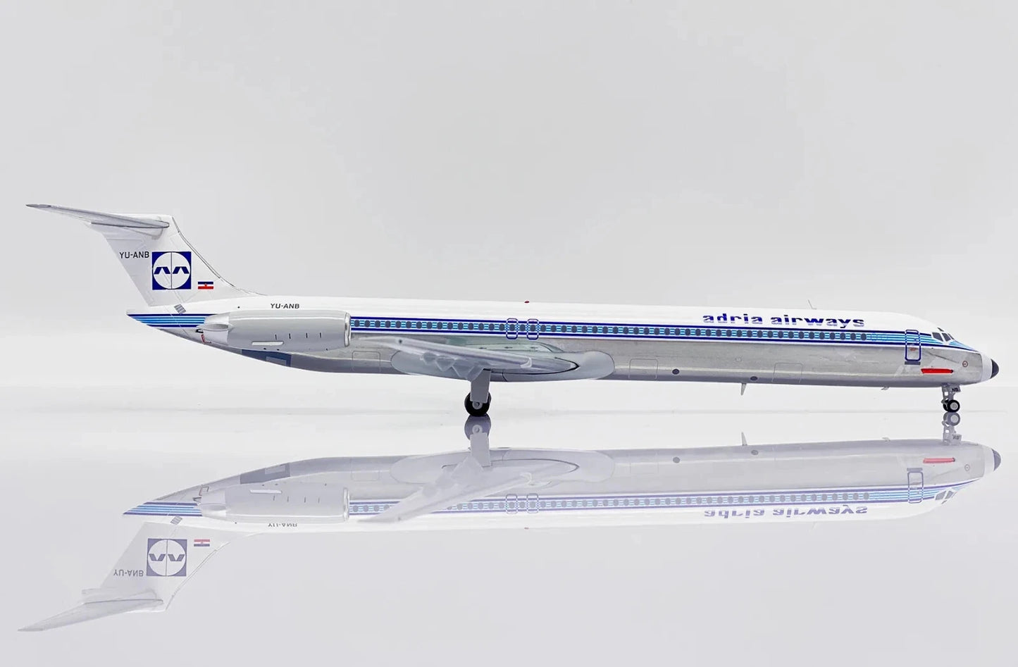 JC WINGS MD-82 ADRIA AIRWAYS (POLISHED) REG: YU-ANB