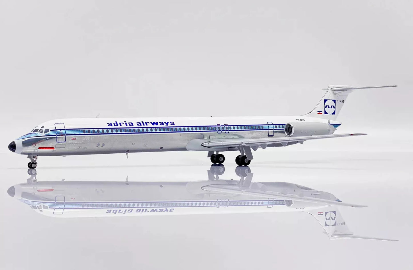 JC WINGS MD-82 ADRIA AIRWAYS (POLISHED) REG: YU-ANB