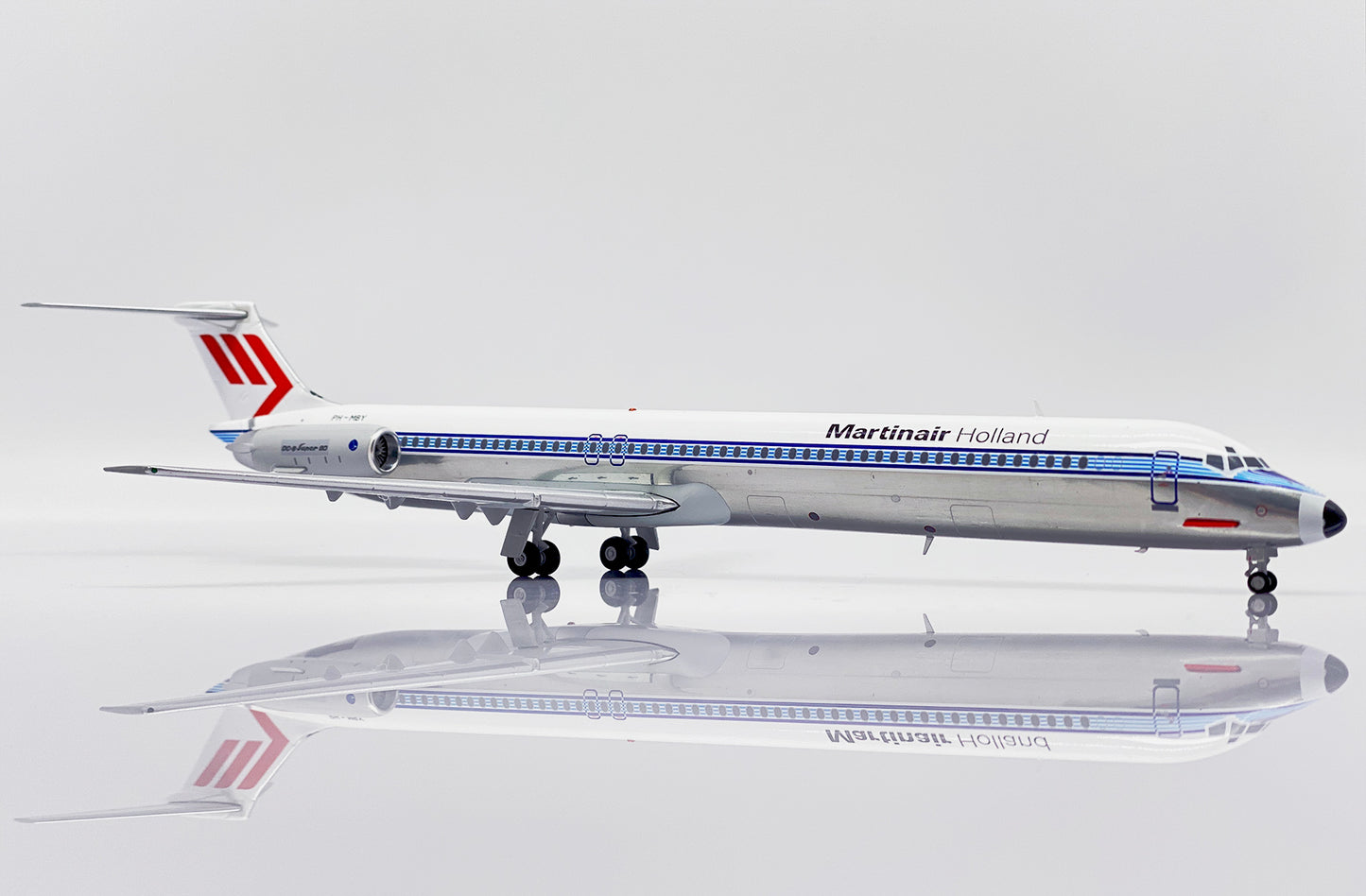 JC WINGS MD-82 MARTINAIR HOLLAND ADRIA AIRWAYS "HYBRID LIVERY" (POLISHED) REG: PH-MBY