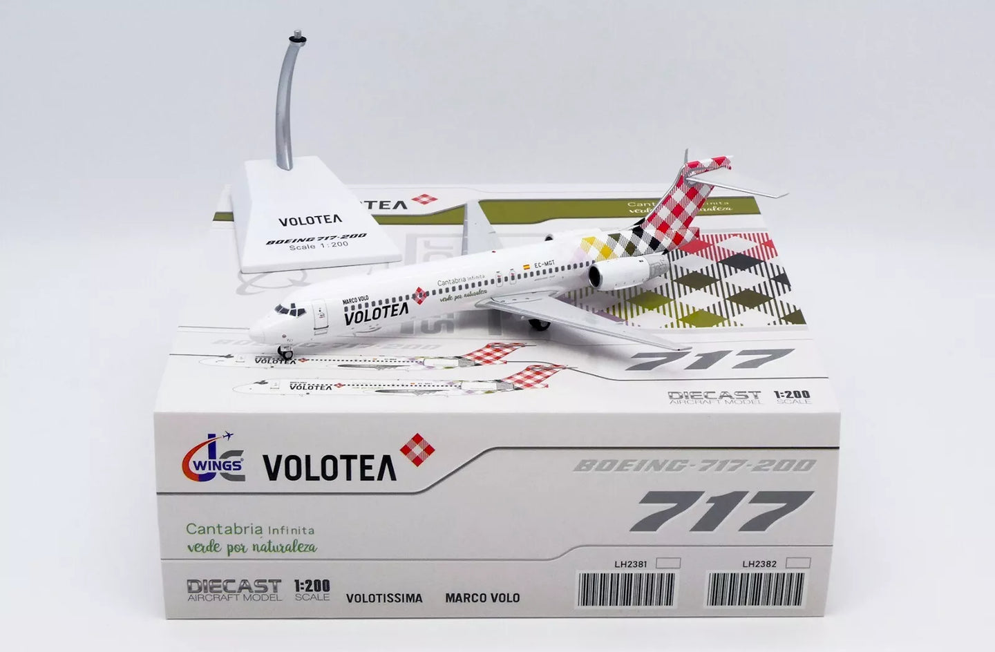 JC WINGS B717-200 VOLOTEA "CANTABRIA INFINITA" REG: EC-MGT