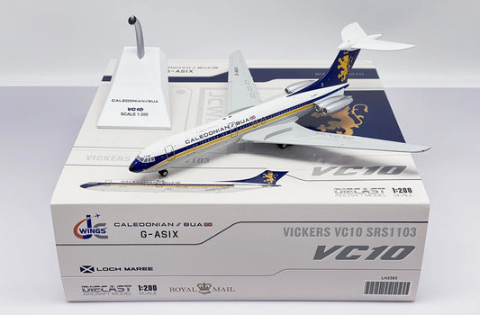 JC WINGS VC10 CALEDONIAN/BUA SRS1103 REG: G-ASIX