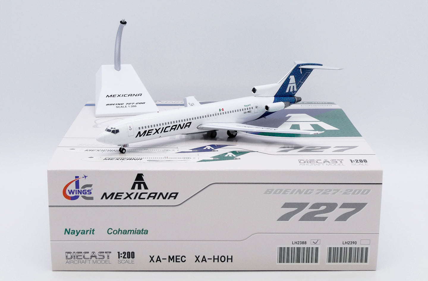 JC WINGS B727-200 MEXICANA "NAYARIT" REG: XA-MEC