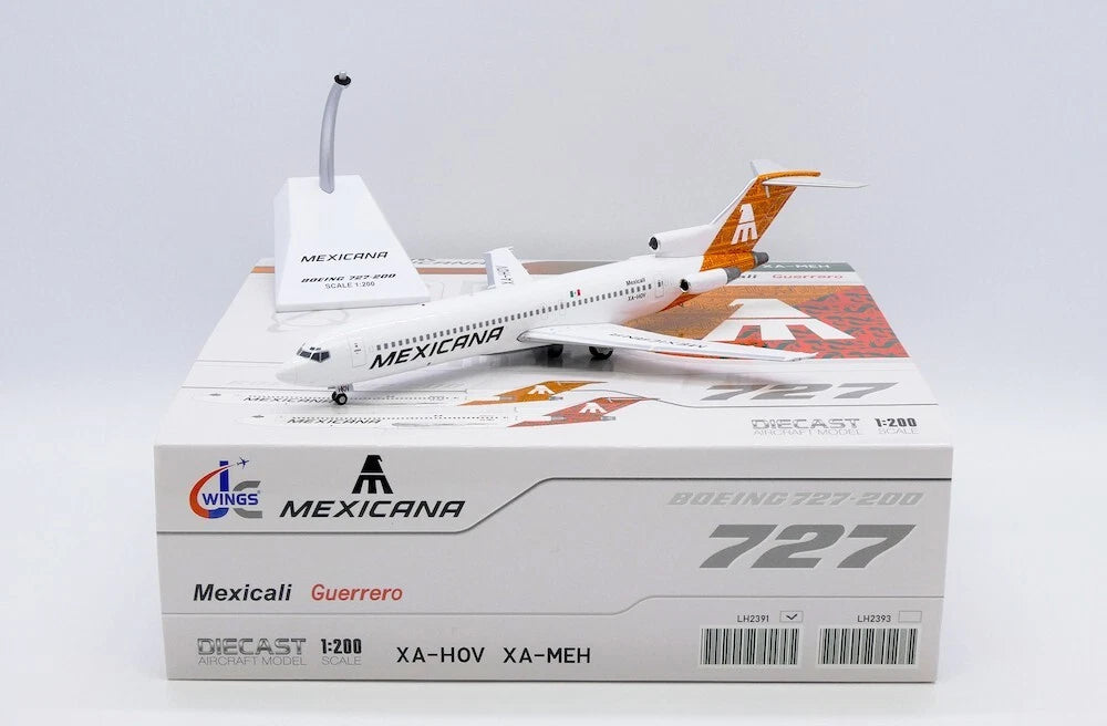 JC WINGS B727-200 MEXICANA "MEXICALI" REG: XA-HOV