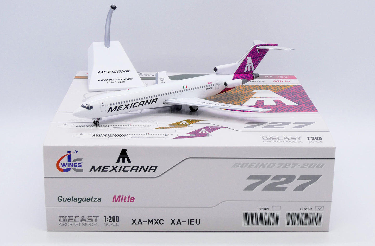 JC WINGS B727-200 MEXICANA MITLA REG: XA-MXC