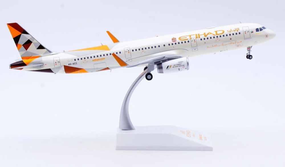 JC WINGS A321 ETIHAD AIRWAYS "2016 FORMULA 1 ABU DHABI GRAND PRIX" REG: A6-AEE