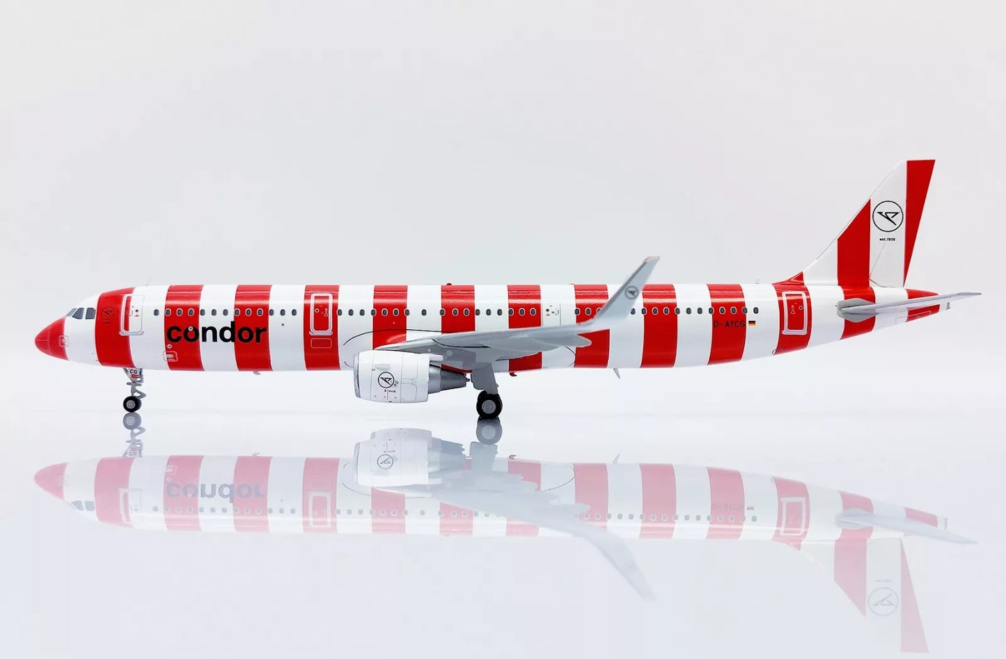 JC WINGS A321 CONDOR RED REG: D-ATCG