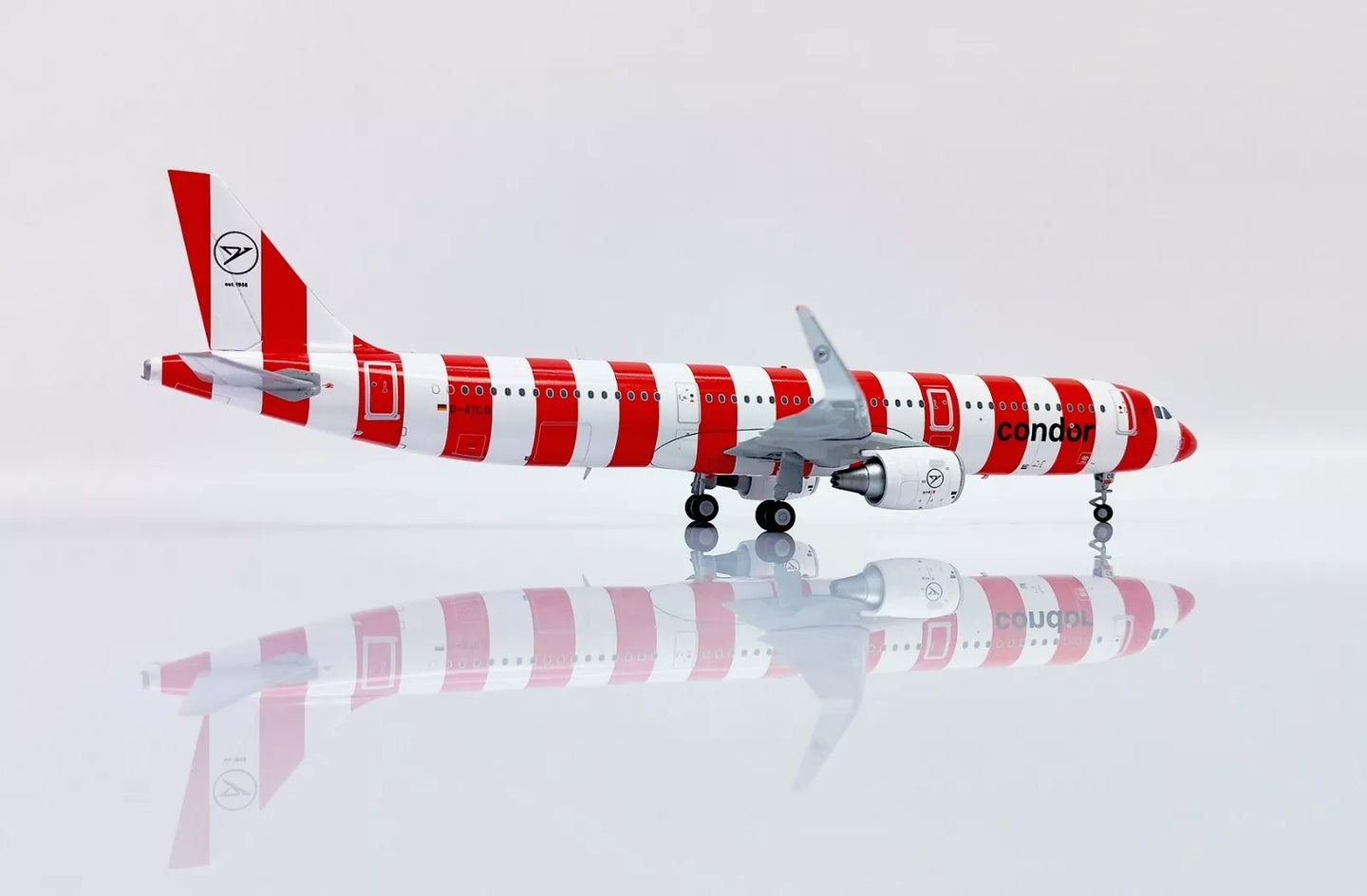 JC WINGS A321 CONDOR RED REG: D-ATCG