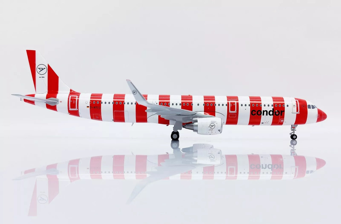 JC WINGS A321 CONDOR RED REG: D-ATCG