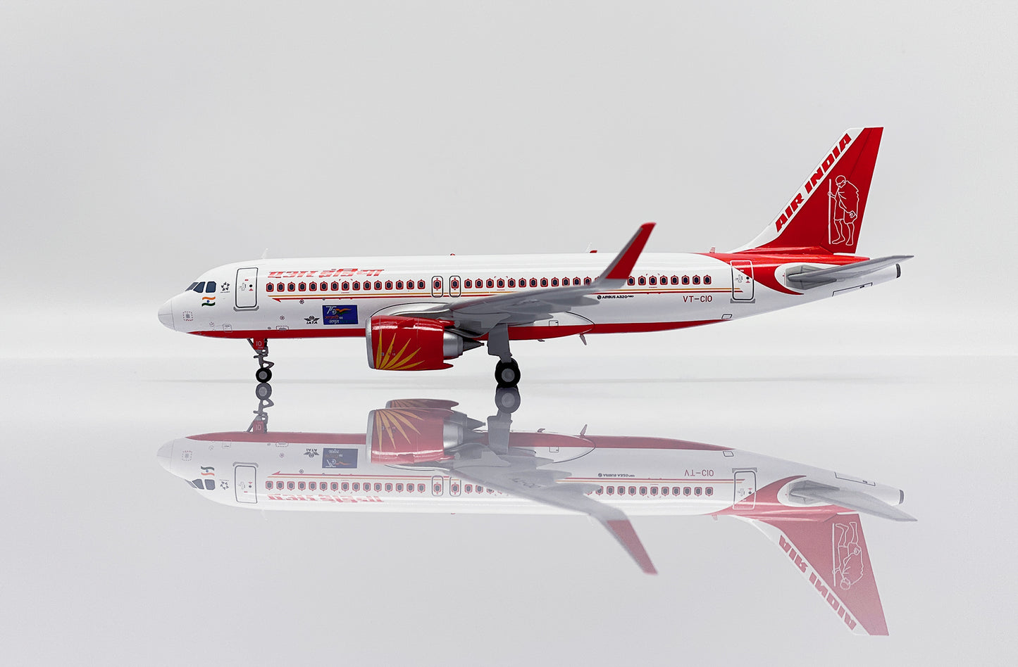 JC WINGS A320NEO AIR INDIA "MAHATMA GANDHI" REG: VT-CIO