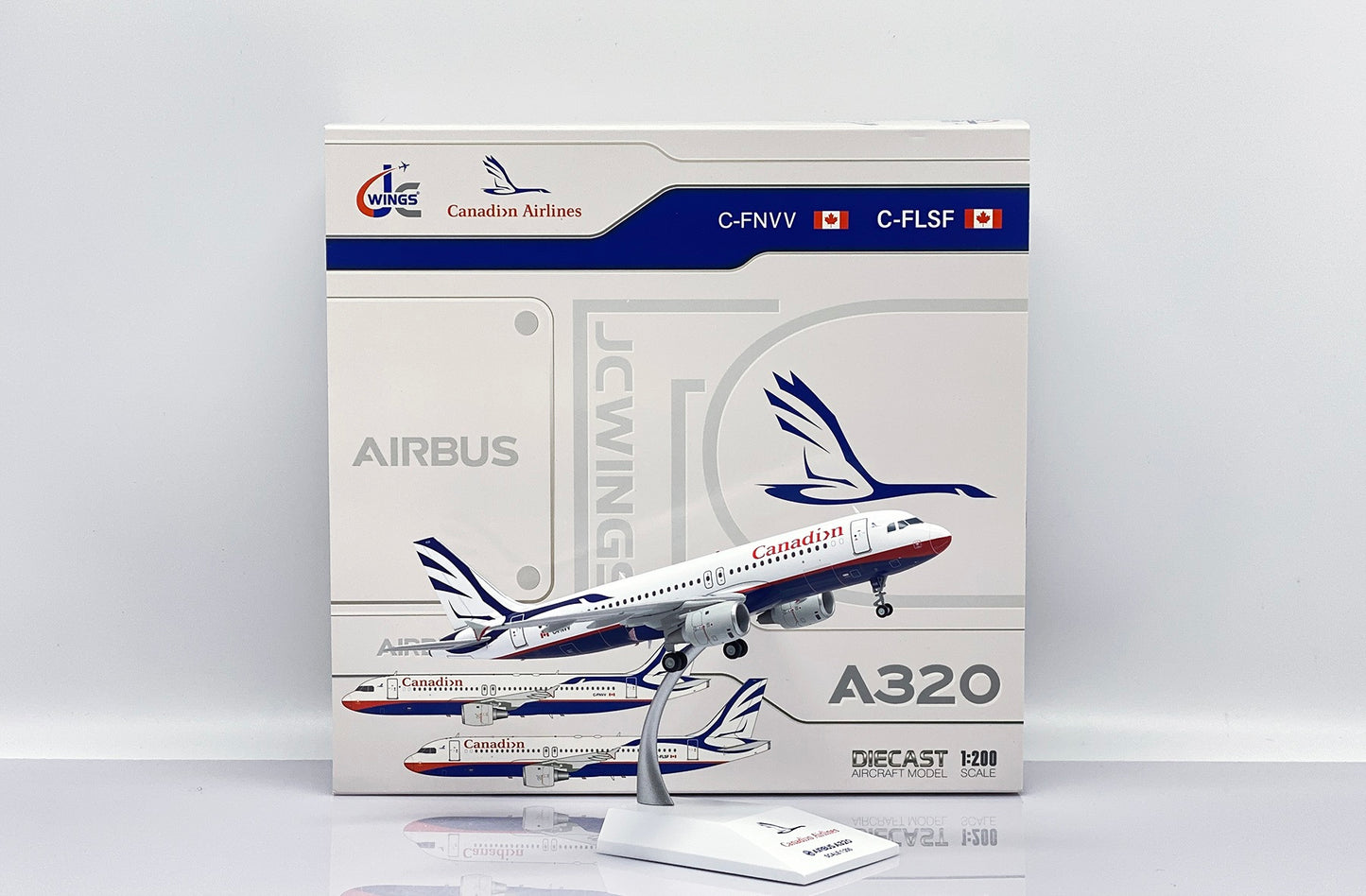 JCWINGS A320 CANADIAN AIRLINES REG: C-FNVV