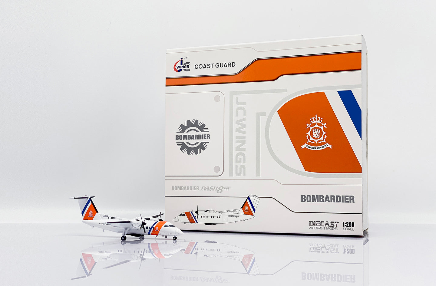 JCWINGS DASH 8-Q100 NETHERLANDS COASTGUARD REG: C-GCFK