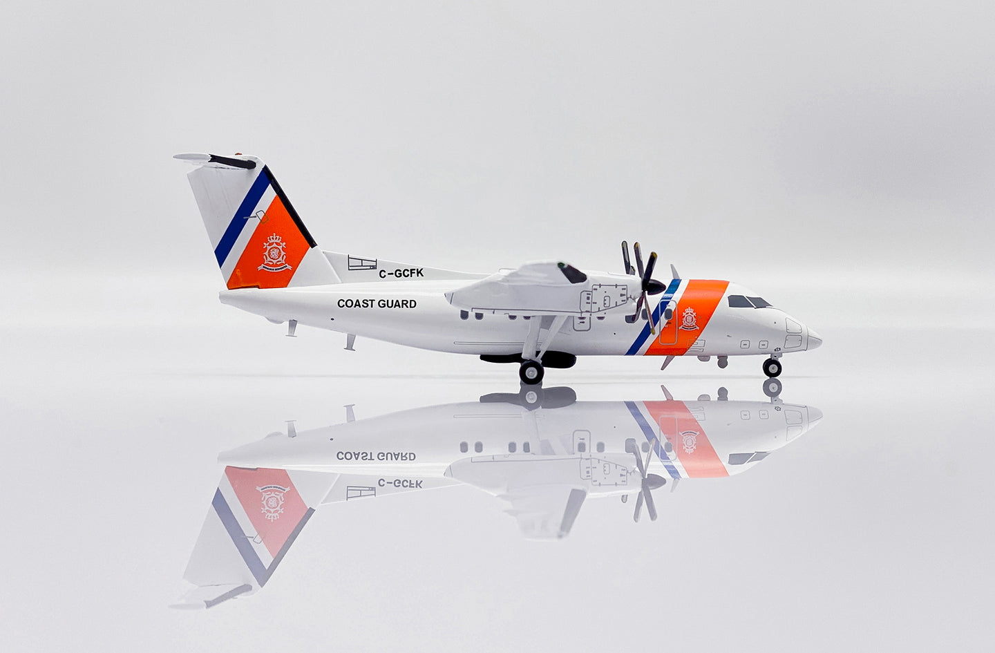JCWINGS DASH 8-Q100 NETHERLANDS COASTGUARD REG: C-GCFK