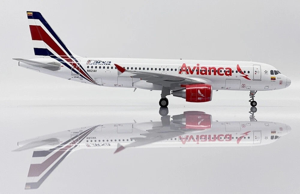 JC WINGS A320 AVIANCA "LACSA RETRO" REG: N821AV