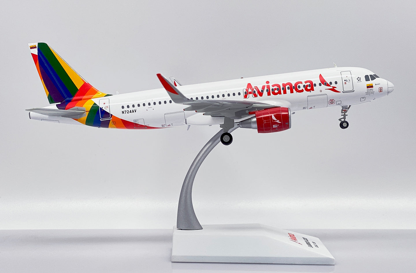 JC WINGS A320 AVIANCA "PRIDE" REG: N724AV