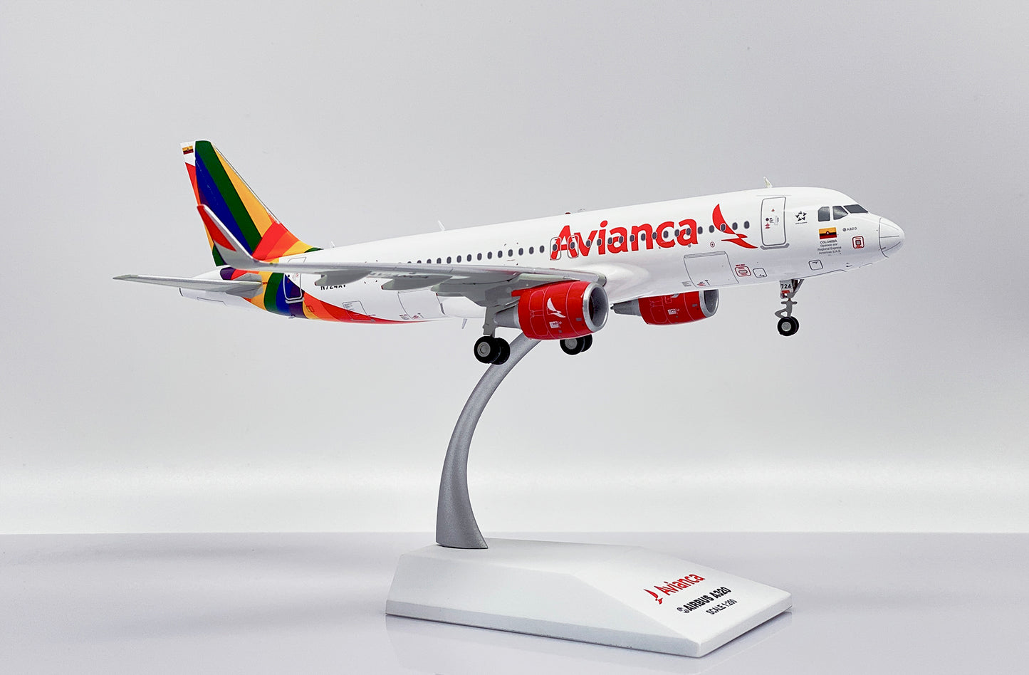 JC WINGS A320 AVIANCA "PRIDE" REG: N724AV
