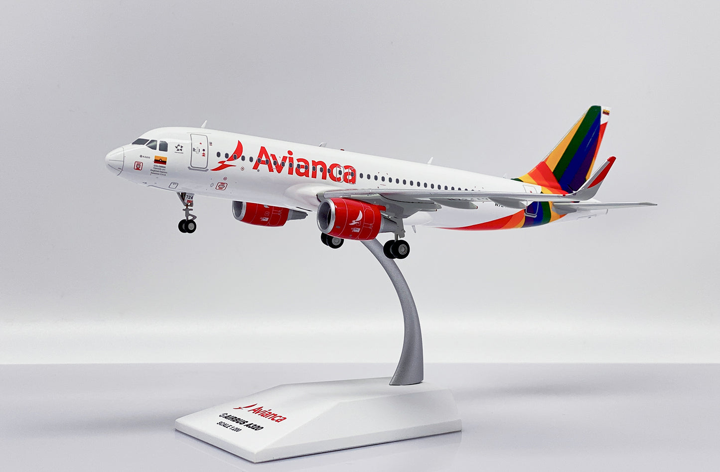 JC WINGS A320 AVIANCA "PRIDE" REG: N724AV
