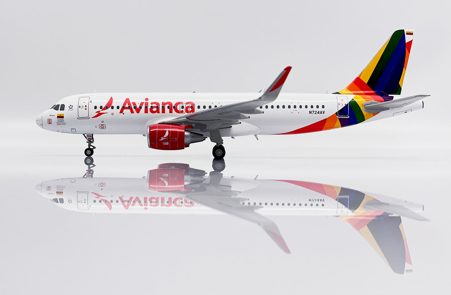 JC WINGS A320 AVIANCA "PRIDE" REG: N724AV