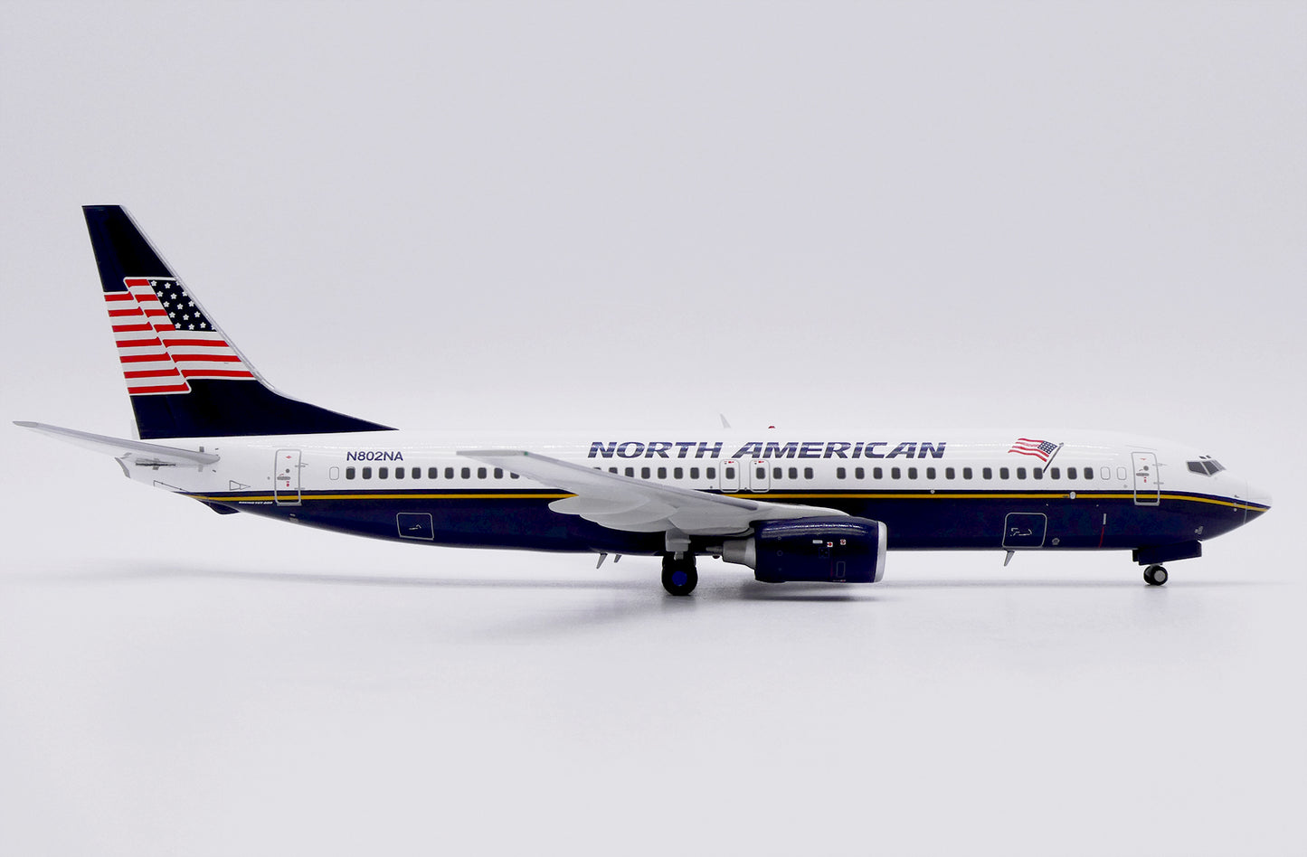 JCWINGS B737-800 NORTH AMERICAN AIRLINES REG: N802NA