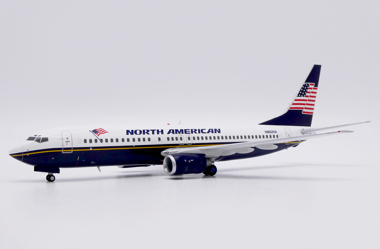 JCWINGS B737-800 NORTH AMERICAN AIRLINES REG: N802NA