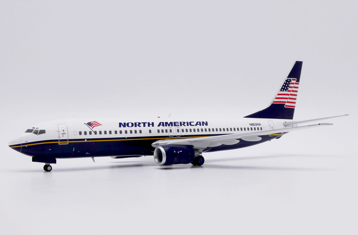 JCWINGS B737-800 NORTH AMERICAN AIRLINES REG: N802NA