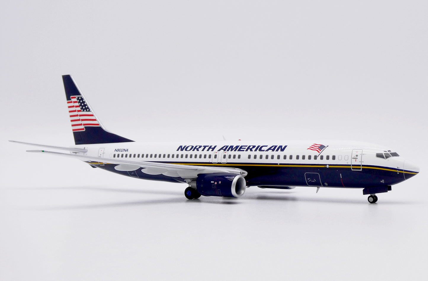JCWINGS B737-800 NORTH AMERICAN AIRLINES REG: N802NA