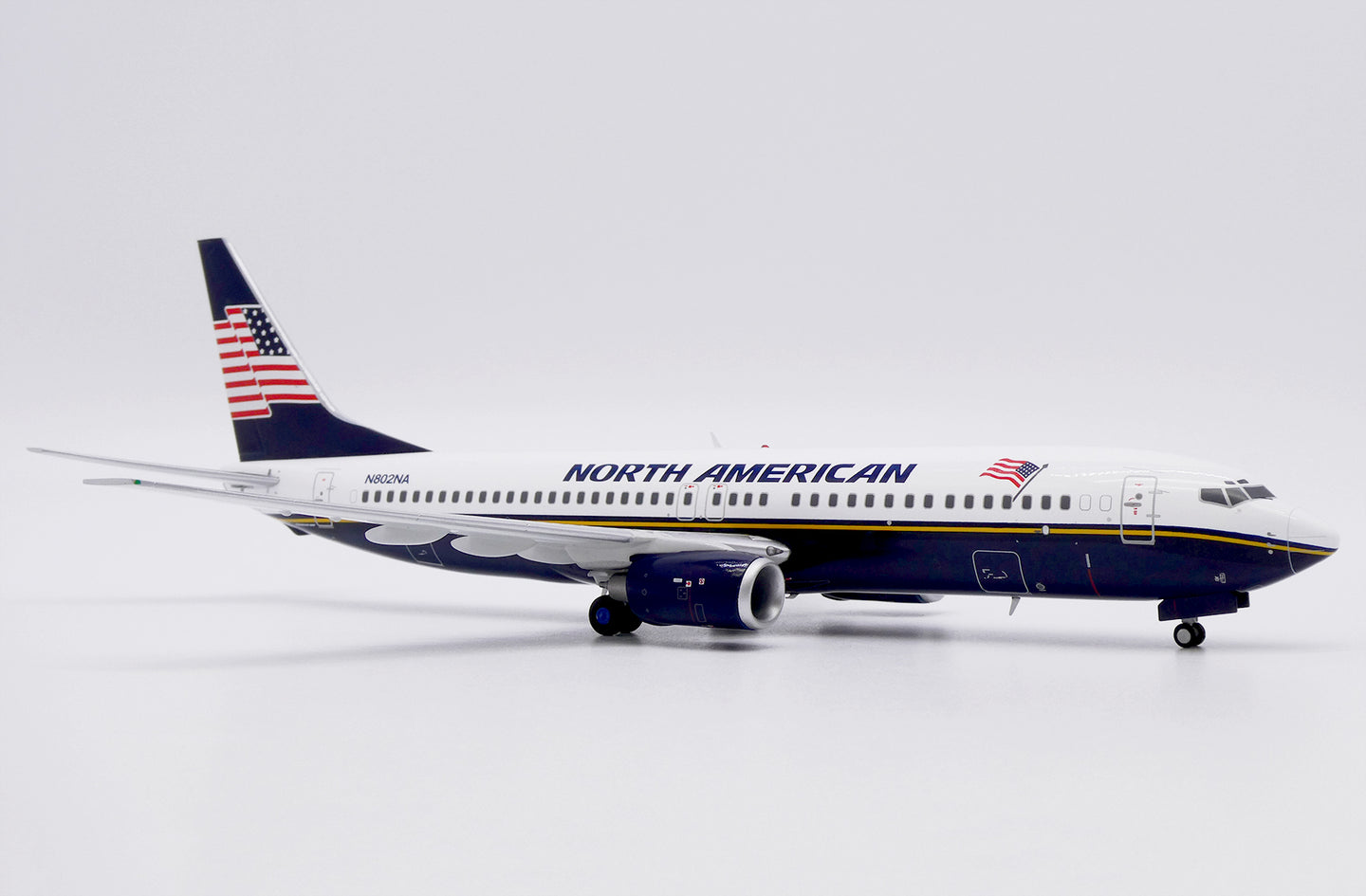 JCWINGS B737-800 NORTH AMERICAN AIRLINES REG: N802NA