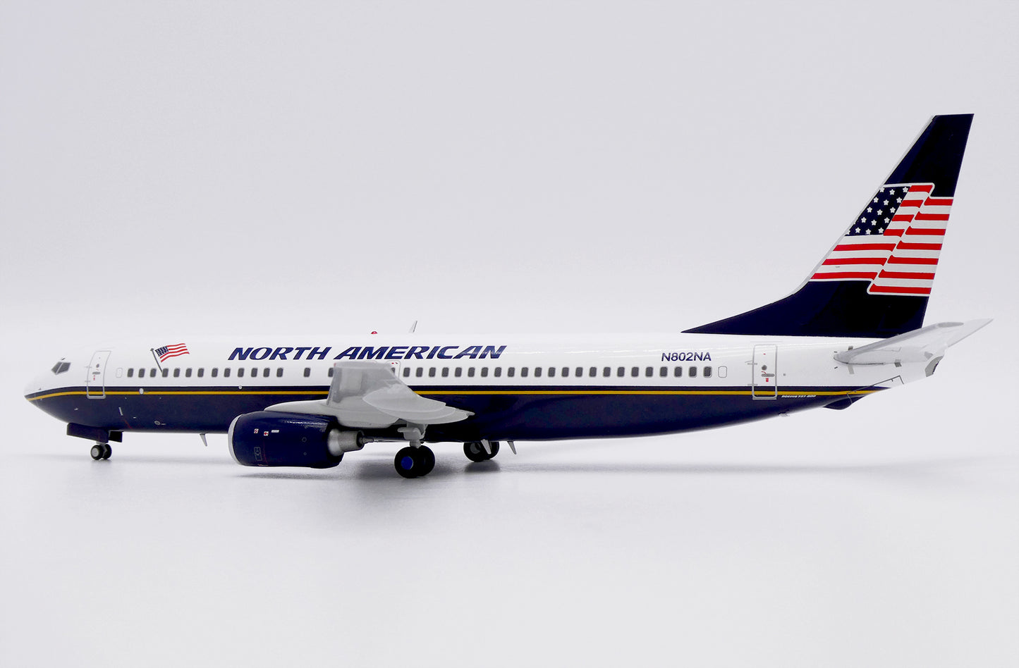 JCWINGS B737-800 NORTH AMERICAN AIRLINES REG: N802NA