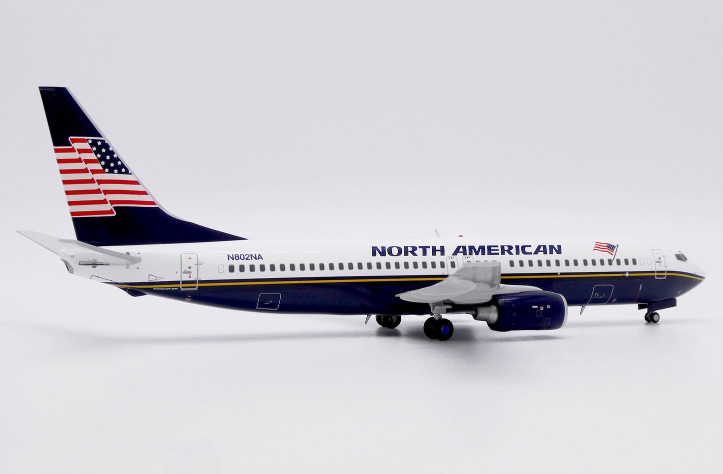 JCWINGS B737-800 NORTH AMERICAN AIRLINES REG: N802NA