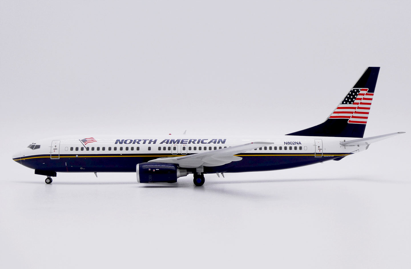 JCWINGS B737-800 NORTH AMERICAN AIRLINES REG: N802NA