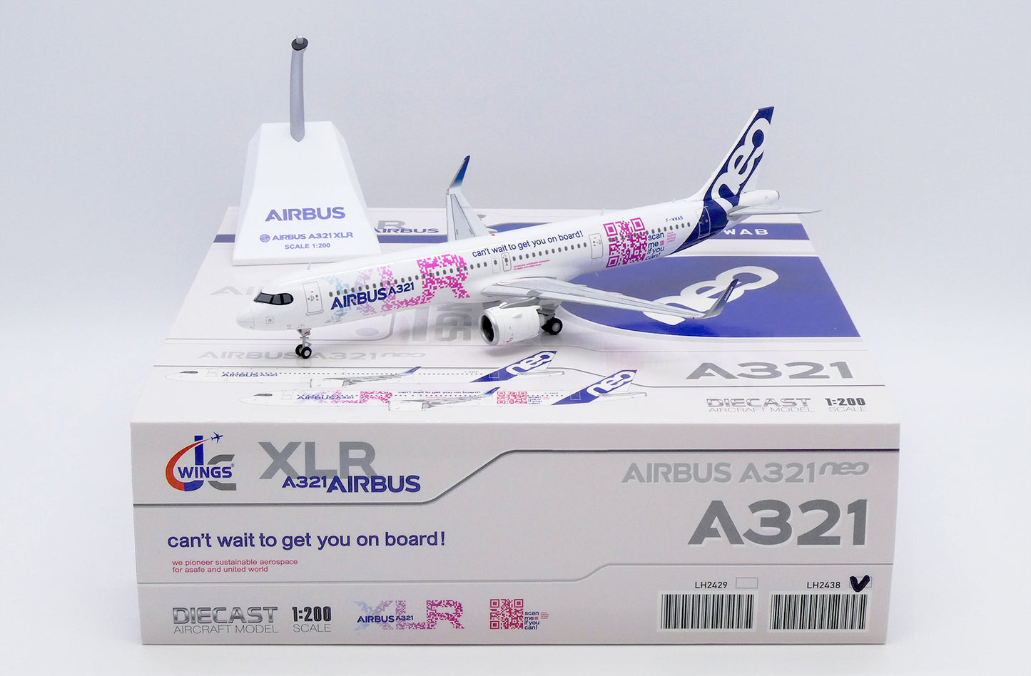 JCWINGS A321NEO AIRBUS INDUSTRIE "XLR TITLE LIVERY" REG: F-WWAB