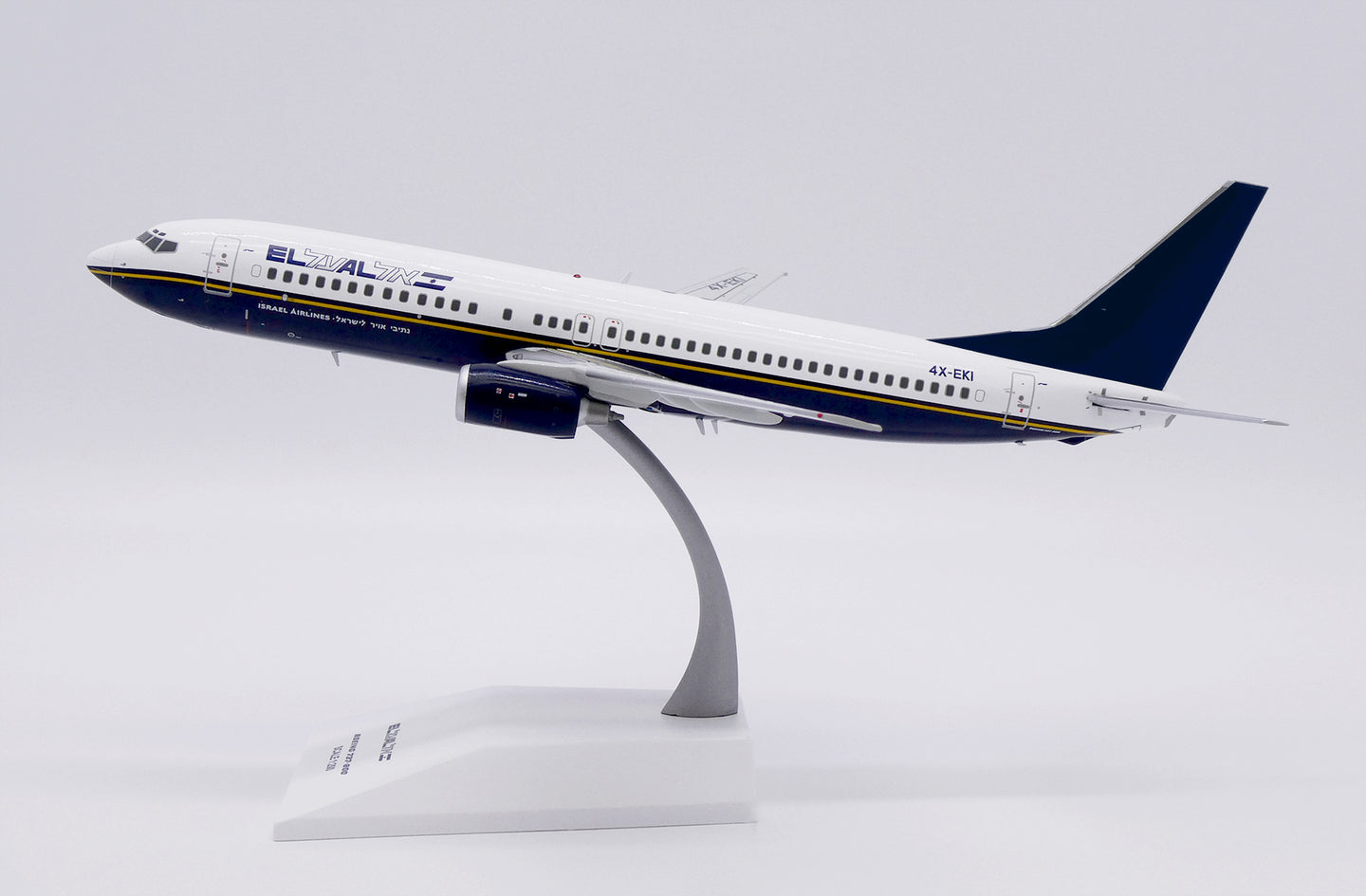 JC WINGS B737-800 EL AL ISRAEL AIRLINES "NORTH AMERICAN HYBRID LIVERY" REG: 4X-EKI