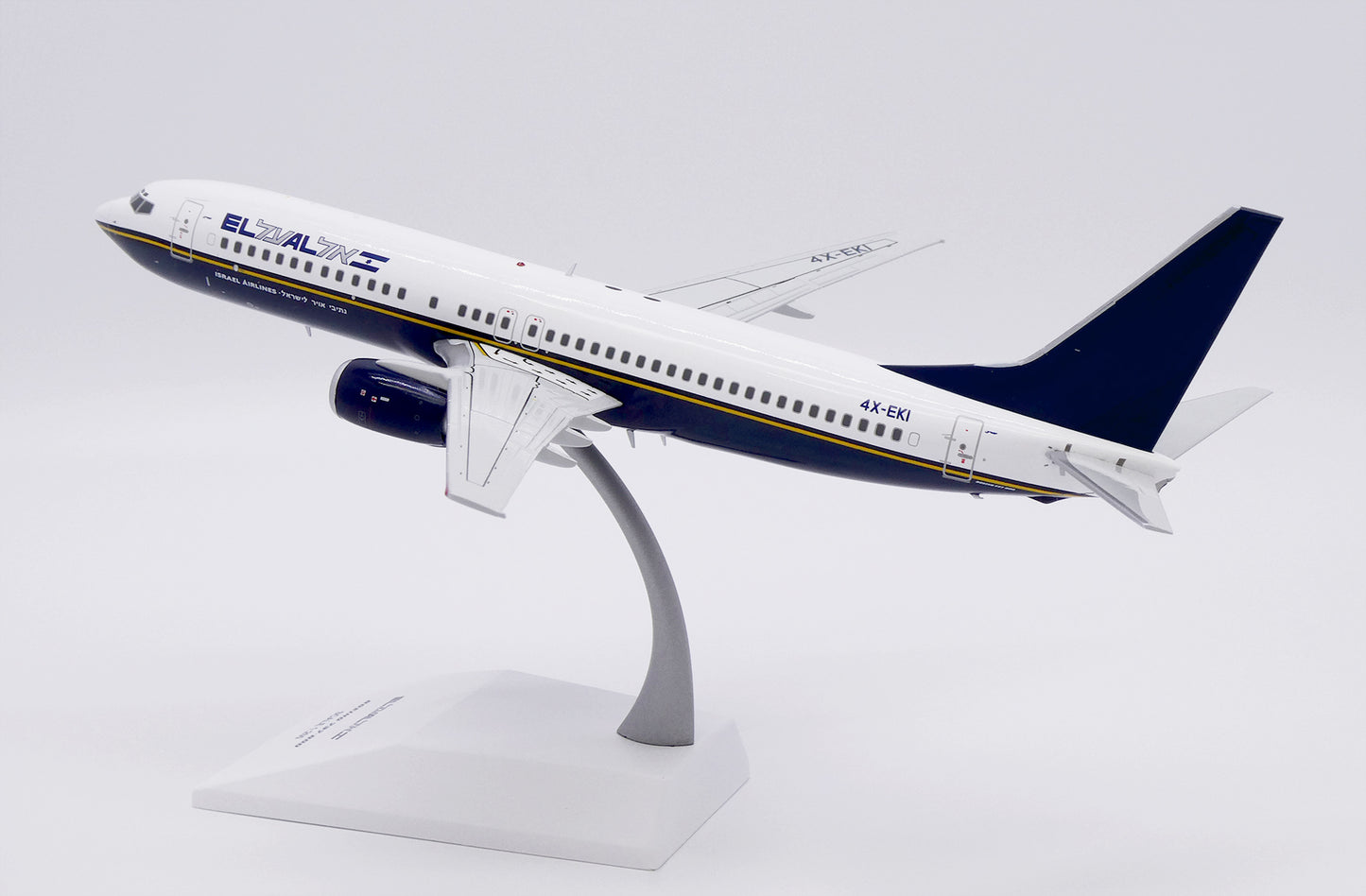 JC WINGS B737-800 EL AL ISRAEL AIRLINES "NORTH AMERICAN HYBRID LIVERY" REG: 4X-EKI