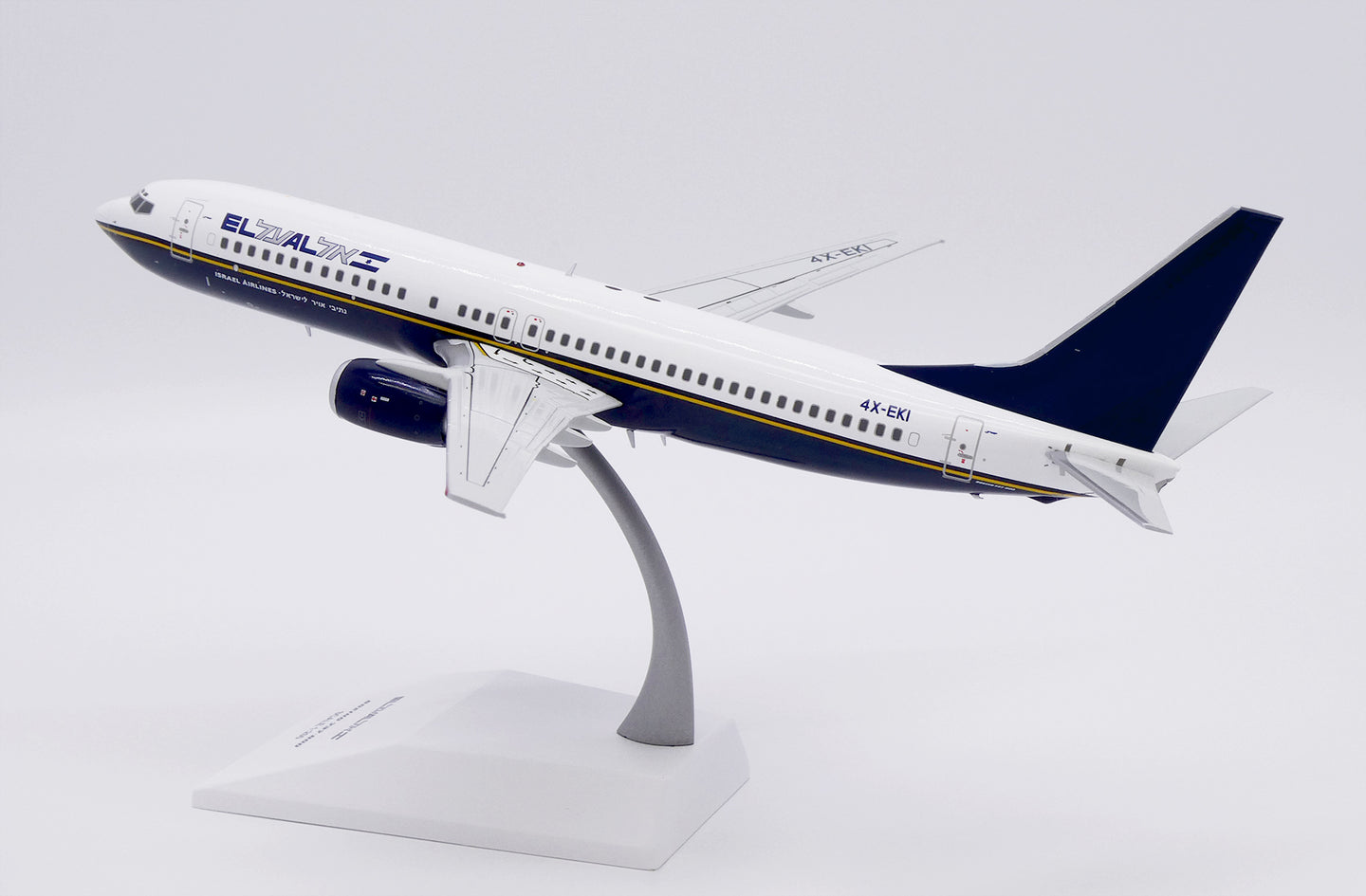 JC WINGS B737-800 EL AL ISRAEL AIRLINES "NORTH AMERICAN HYBRID LIVERY" REG: 4X-EKI