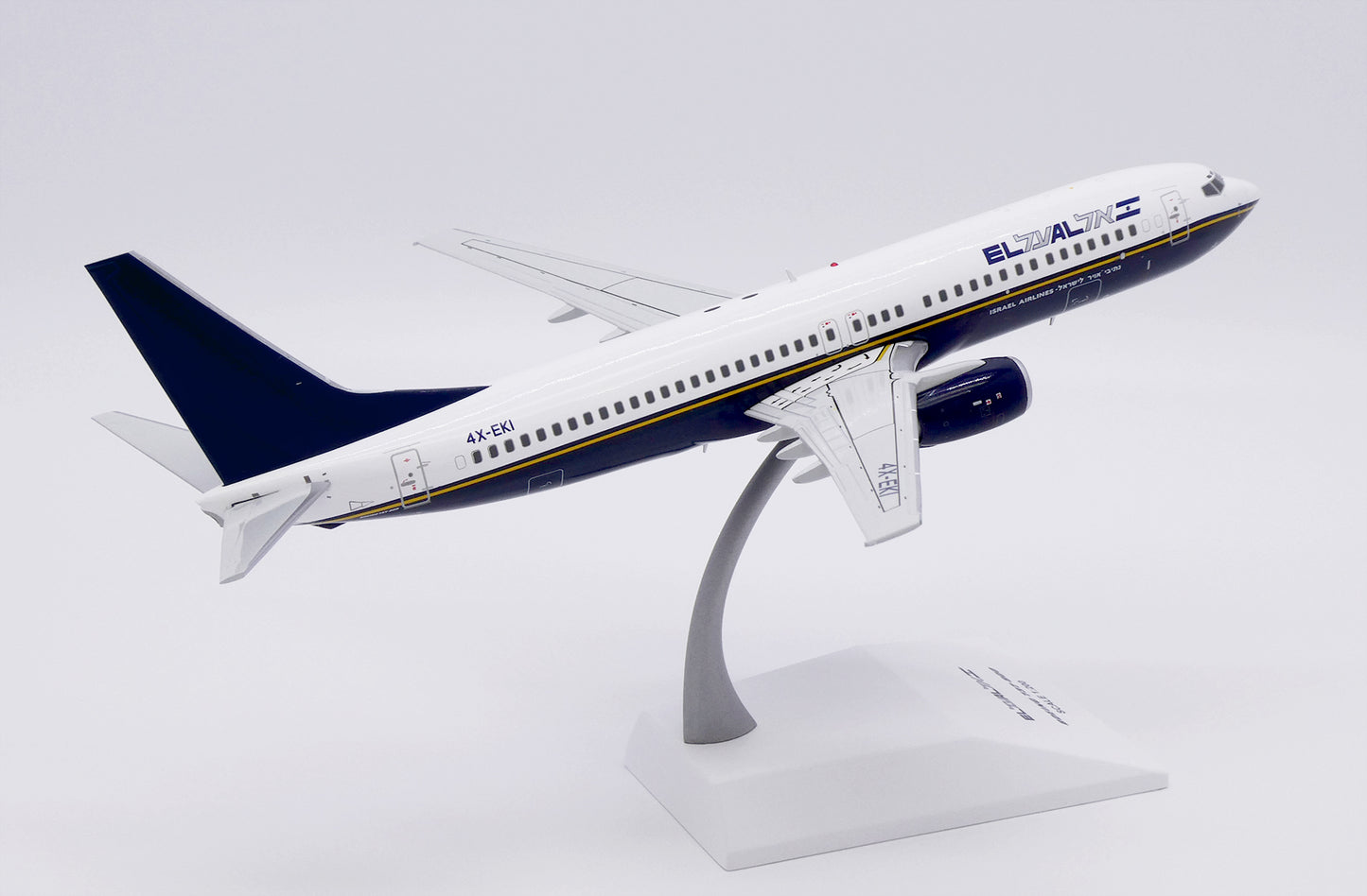 JC WINGS B737-800 EL AL ISRAEL AIRLINES "NORTH AMERICAN HYBRID LIVERY" REG: 4X-EKI