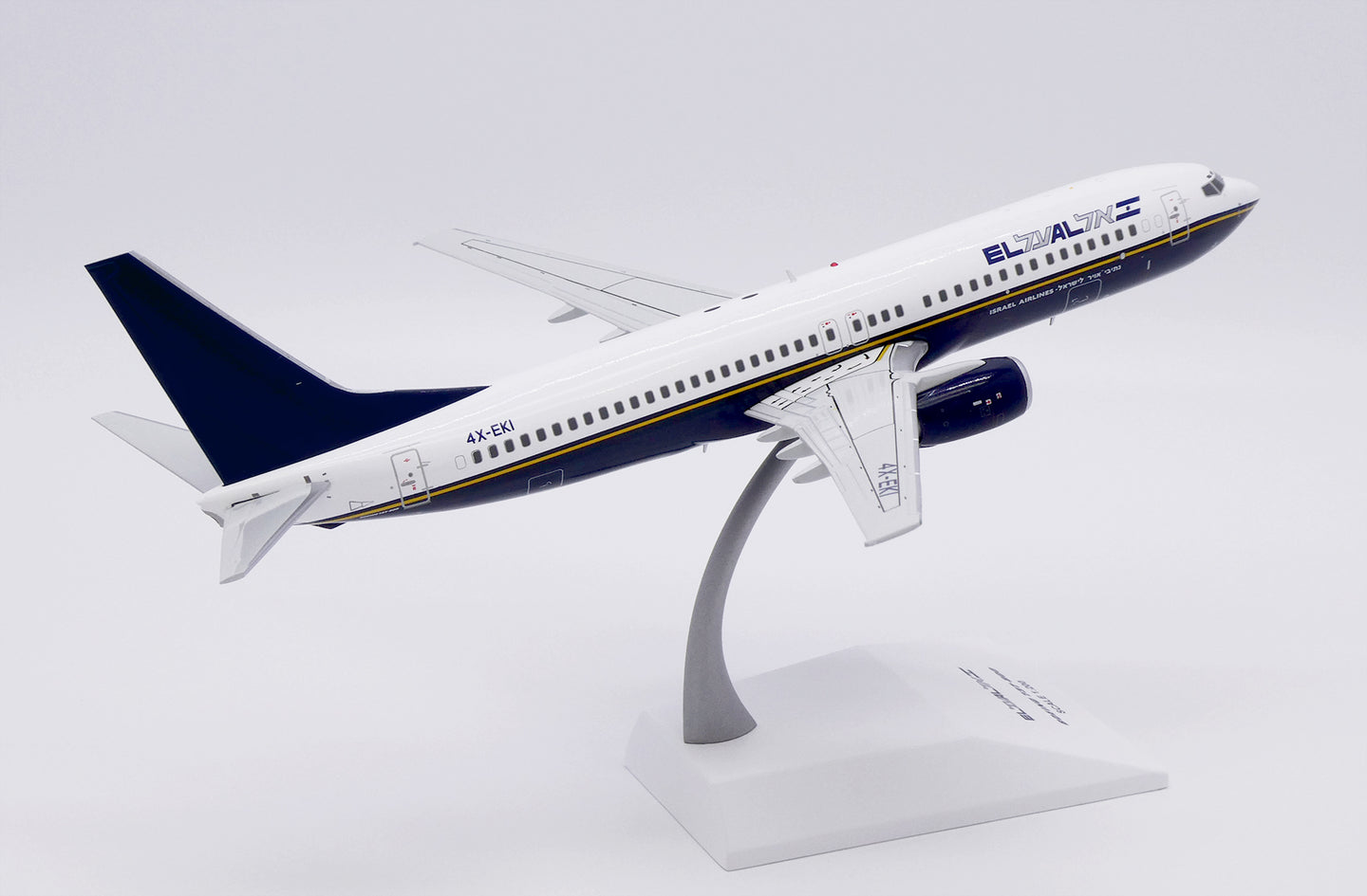 JC WINGS B737-800 EL AL ISRAEL AIRLINES "NORTH AMERICAN HYBRID LIVERY" REG: 4X-EKI